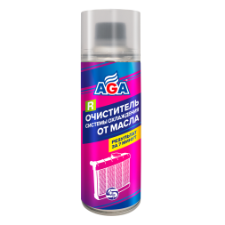 Промывка системы охлаждения, очиститель от масла (335мл) AGA704R AGA