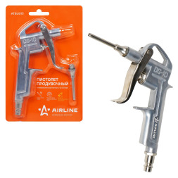 Пистолет продувочный пневматический металл. (L=50мм) (ATBU015) AIRLINE