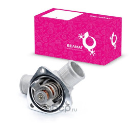 Термостат ВАЗ 2108-21099, 2110-2112, 2113-2115, 2170-2172 (с 2013 г.в.) в сборе с нижней крыш БелМаг