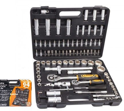 Набор ключей 94 ед. в пластиковом чемодане LAVITA LA 500094