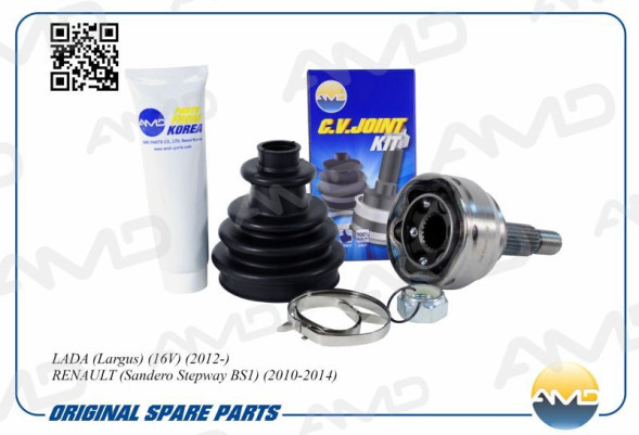 ШРУС наружный 391005598R/AMD.SH269 (T23/T22) LADA (Largus)(16V)(2012-) (без ABS)