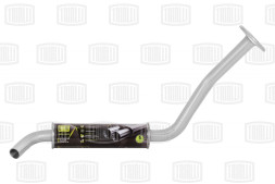 Глушитель доп. алюм. (резонатор)  ВАЗ 2107 под кат. (EAM 0125) TRIALLI