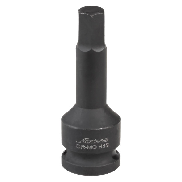 Головка ударная торцевая 1/2&amp;quot; DR внешний шестигранник H12 (ATAS009) AIRLINE