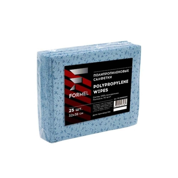 Салфетки полипропиленовые 32 х 38 см, 25 шт в пакете FORMEL