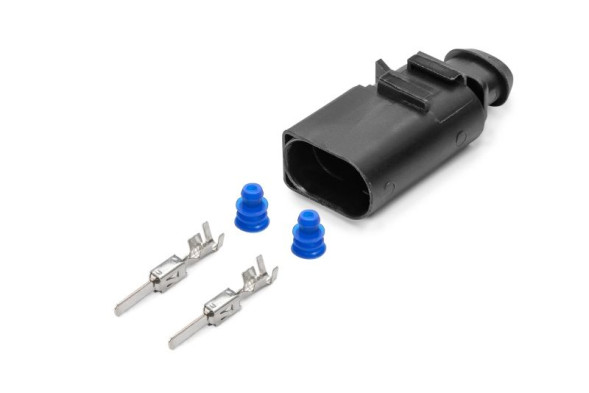 Колодка-разъем 2-х контактный аккумуляторной батареи &amp;quot;+&amp;quot; HYUNDAI, AUDI, CITROEN (AX6612S) CRAGEN