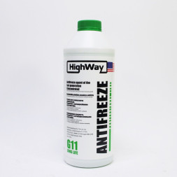 Антифриз зеленый концетрат HighWay LONG LIFE G11  1,5л (12шт)