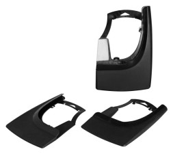 Брызговики универсальные для легковых автомобилей, черные, 2шт.(AMF-00) AIRLINE