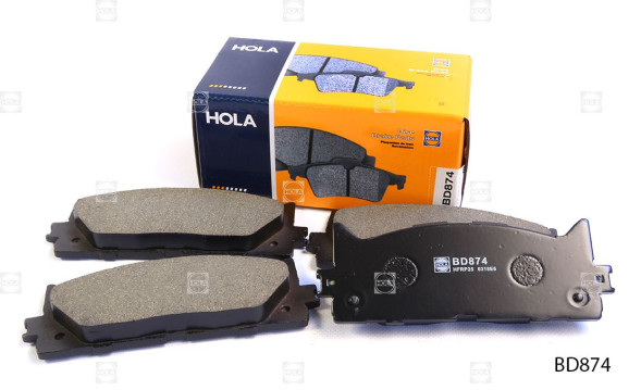 Колодка торм.передняя  TOYOTA Camry (V30,V40,V50);LEXUS ES(V40/V60) BD874 HOLA