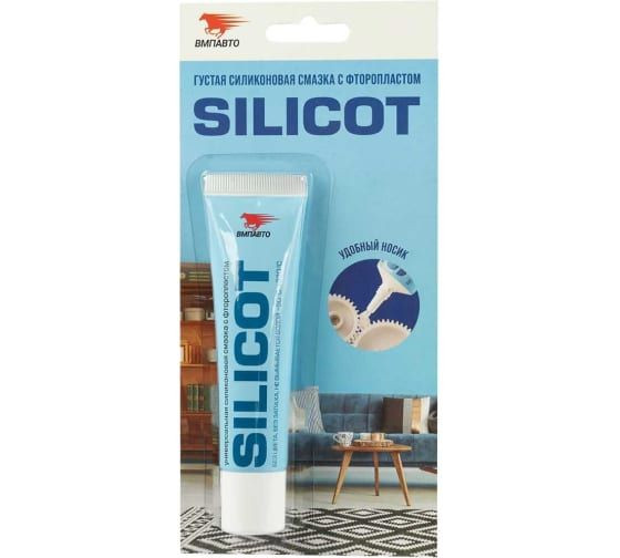 Смазка силиконовая универсальная SILICOT, 30г туба ВМП-Авто 2301