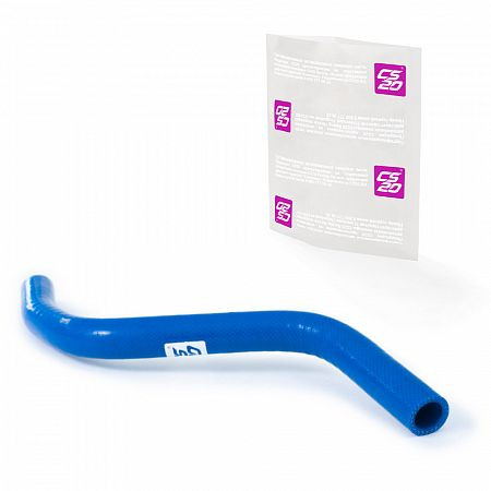 Патрубок бачка расширительного LADA X-ray силикон CS20 СИНИЙ Profi