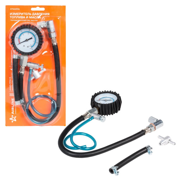 Измеритель давления топлива и масла (ТопливоМаслоМер PRO) (ВАЗ+ГАЗ) (ATAA006) AIRLINE