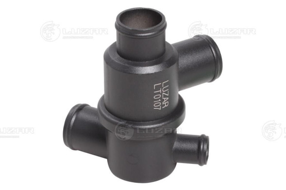 Термостат ВАЗ 2108 (с алюм. корпусом, обрезин. клапан) (летний 75°С) LUZAR LT 0107