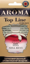 Ароматизатор AROMA TOP LINE (картон) (жен) №12 NINA OT NINA RICCI