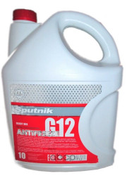 Антифриз красный SPUTNIK G12 10кг (2шт.)