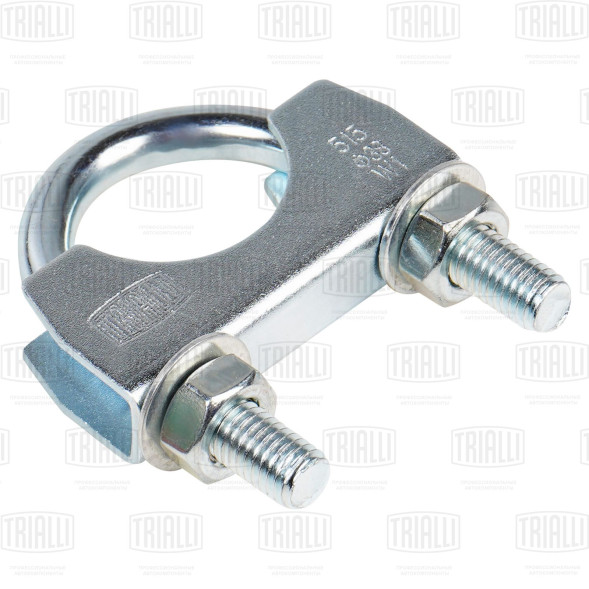 Хомут глушителя U-образный D=57 мм (стремянка) (оцинк. сталь) (UC 57 Z) TRIALLI