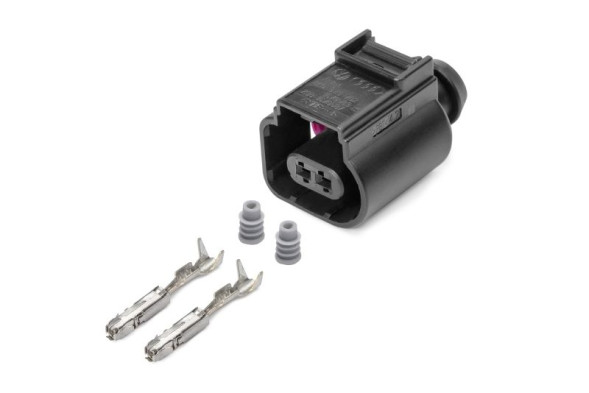 Колодка-разъем 2-х контактный датчика детонации, повторителя поворотов VAG (AX6642S) CARGEN