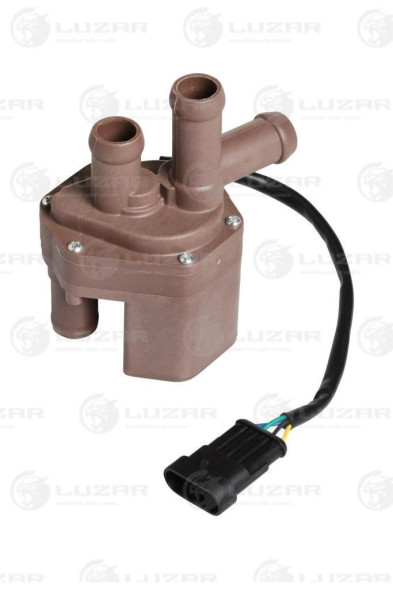 Кран отоп электр (безсальник.) 4 патрубка для а/м ГАЗель Next LUZAR LVE 0322