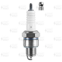 Свеча зажигания для а/м ГАЗ 24/3110/3302 с дв. ЗМЗ-402 (зазор 0,8мм,) (VSP 0306) 1шт СтартВОЛЬТ