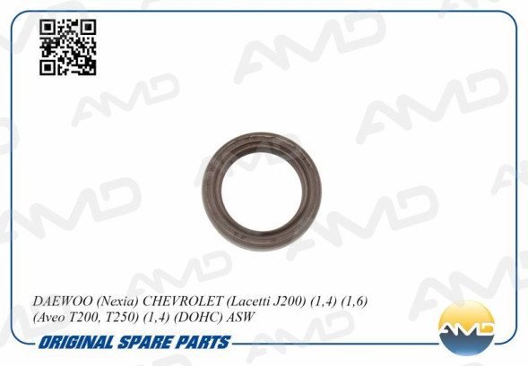 Сальник коленвала передний 96350161/AMD.SG232 (42х30х7) DAEWOO(Nexia) CHEVROLET(Lacetti J200)(1,4)