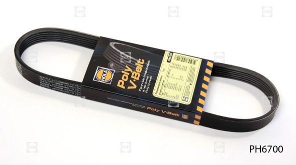 Ремень поликлиновой 6PK700 Ваз-2108 PH6700 HOLA