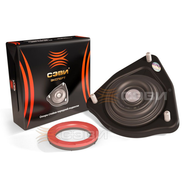 Опора стойки передней подвески ВАЗ 2190  СЭВИ-Эксперт  (со смещением 12мм, с подшипника) 1130(12шт)