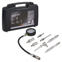Компрессометр набор для измерения компрессии &amp;quot;Дизель МАСТЕР&amp;quot; кейс PRO (ATAA012) AIRLINE