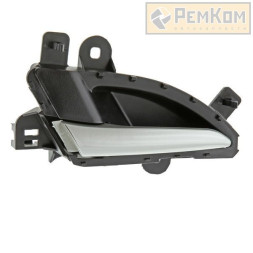 Ручка двери внутренняя для а/м Lada VESTA левая, серебристая (RK14093) РЕМКОМ