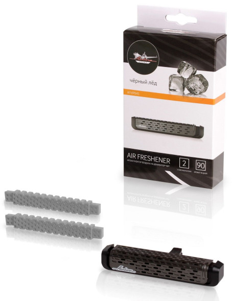 Ароматизатор на дефлектор (VIP) черный лед (AFVIP045) AIRLINE