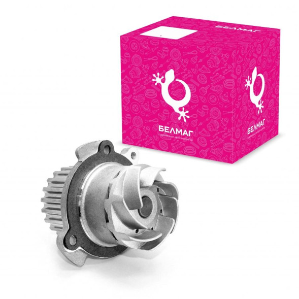 Насос водяной ВАЗ 2170-72 16-ти кл. двиг-21126 БелМаг BM.0193