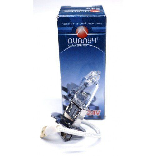 Лампа H3 24V 100W PK22s ДиаЛУЧ 24103