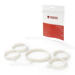 Прокладка ВАЗ-2190 впускного коллектора к-т.3шт силикон БЕЛЫЙ в пакете БалаковоЗапчасть