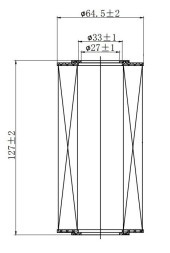 Фильтр масляный VAG Passat B6 (05-) 2.0FSI/2.0TFSI/CC (08-) 2.0TFSI (CRLR7196X) CARVILLE RACING
