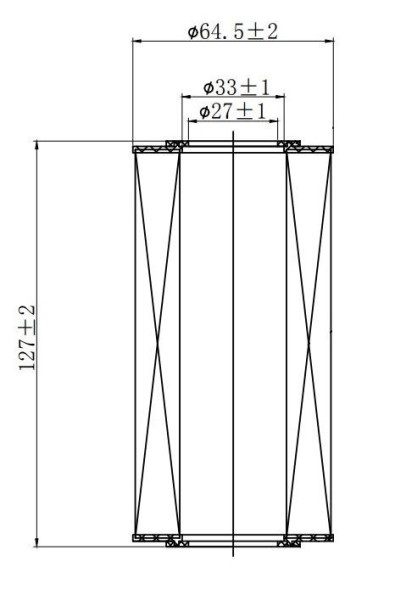 Фильтр масляный VAG Passat B6 (05-) 2.0FSI/2.0TFSI/CC (08-) 2.0TFSI (CRLR7196X) CARVILLE RACING