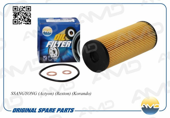 Фильтр масляный 1621803009/AMD.FL22 SSANGYONG (Actyon) (Rexton) (Korando)