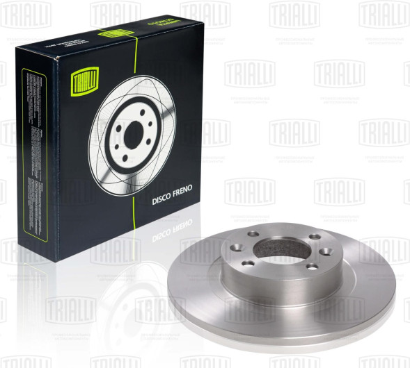 Диск торм. зад.  LADA Vesta (15-) d=260 (DF 095207) (к-т 2шт) TRIALLI
