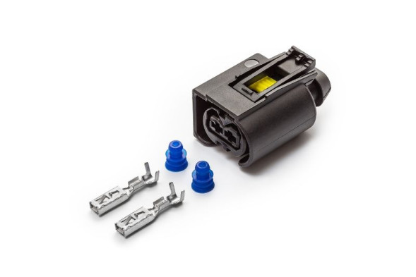 Колодка-разъем 2-х контактный к дизельной пьезо-форсунке Bosch 0986435369 для VAG (AX8252S) CARGEN