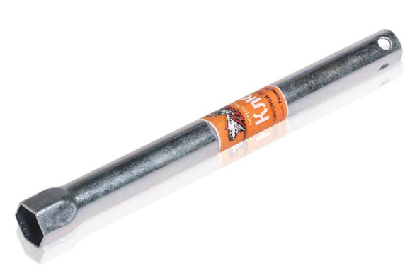 Ключ свечной трубчатый 21*270мм с резиновой вставкой (AK-S-07) AIRLINE