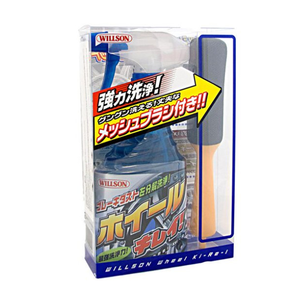 Очиститель дисков колес Wheel Kirei со щеткой (400мл) WS-02047 WILLSON