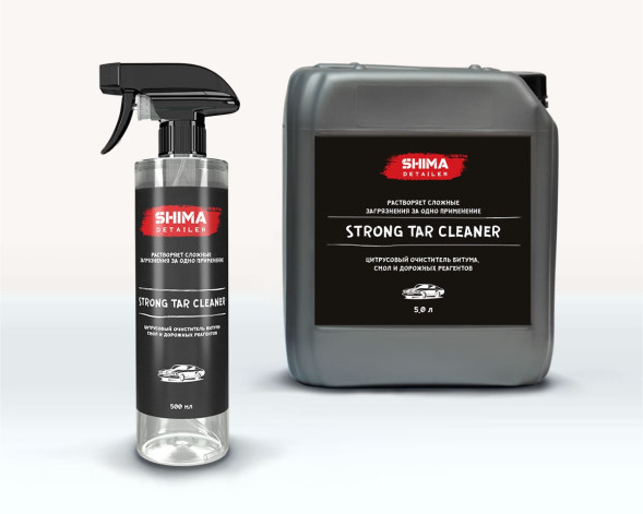 Очиститель битума 5 л SHIMA DETAILER STRONG TAR CLEANER