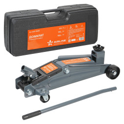 Домкрат подкатной 3.5т в кейсе (MIN - 192 мм, MAX - 533 мм) (AJ-3.5F-550K) AIRLINE