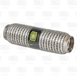 Виброкомпенсатор вых. трубы (Гофра) 40x200 Hydra/Wire Mesh (нерж. сталь) (FT 0003) TRIALLI