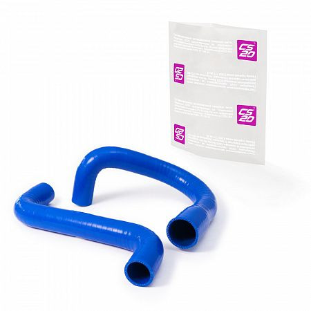 Патрубки радиатора ГАЗ-3302 Бизнес,33106 Валдай дв.Cummins силикон CS20 СИНИЙ к-т.2шт Profi