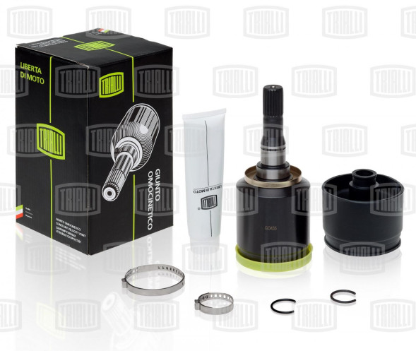 ШРУС внутр. лев.  ВАЗ 2121 (трипод.)внеш 22, внутр 22 зубьев (GO 435) TRIALLI