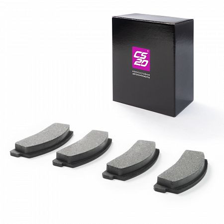 Колодка тормозная передняя ВАЗ-2121,21213,21214,2123 к-т.4шт в коробке CS20