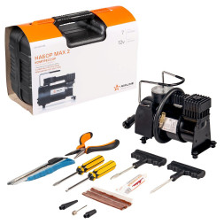 Компрессор TORNADO S с кмпл инстр. в кейсе (2отверт., ремкомп.б/к шин, нож, (CA-020-01N) AIRLINE