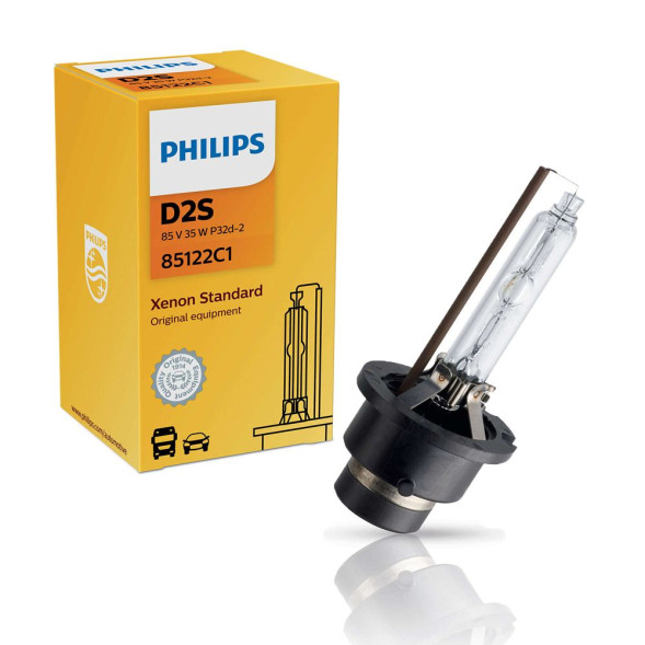 Лампа Ксеноновая  D2S 85V-35W (P32d-2)  4400K  Vision (Philips) xx