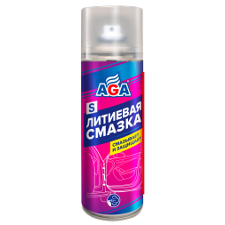 Смазка литиевая спрей (520мл) AGA853S AGA