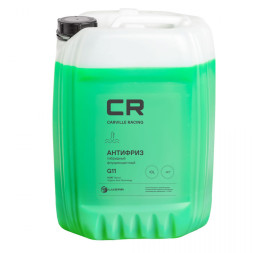Антифриз зеленый CR гибридный флуор. -40°С, G11 10л/10.74кг (L2018106) CARVILLE RACING