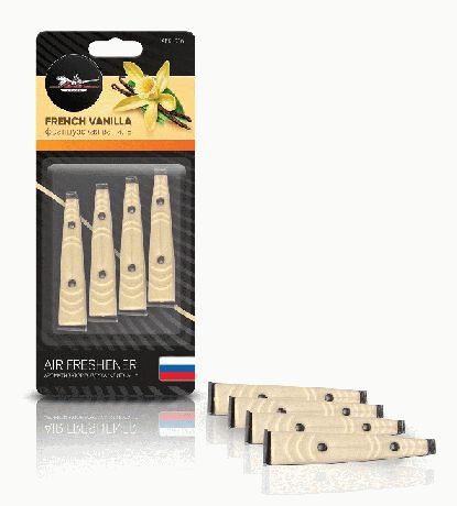 Ароматизатор в дефлектор (Клипса-1) французская ваниль (AFKL016)  AIRLINE