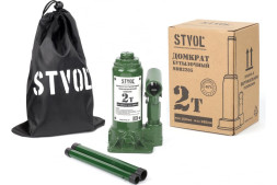 Домкрат бутылочный 2т (150-285 мм) STVOL